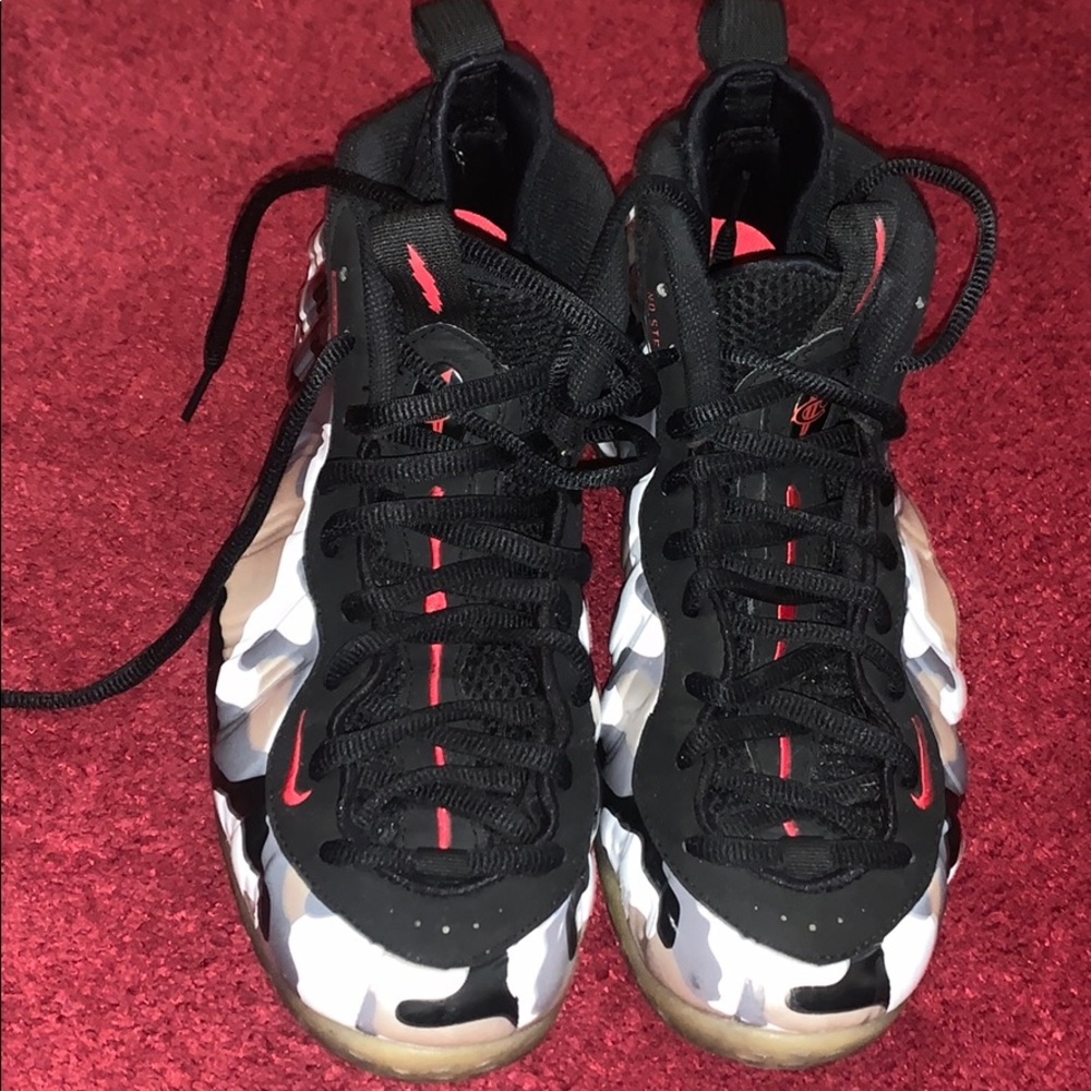 Nike Foamposite camo sneakers